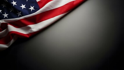 Celebrating national freedom day under the american flag