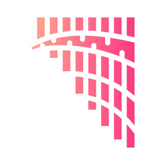 pan flute gradient icon © wahyu