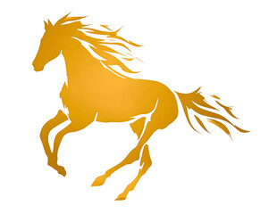 Golden dolphin leaping through liquid splash with smooth curves and dynamic metallic motion isolated on a white or transparent background