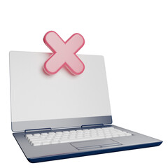 Reject Laptop Device