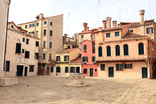 Field of Maddalena, Venice, italy. Campo della Madalena Venezia