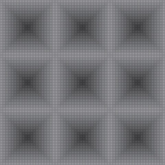 black and white square mosaic seamless pattern vector illustration