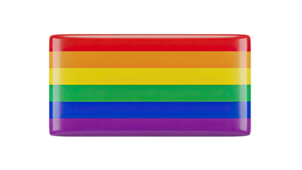 Shiny Rainbow Flag Icon