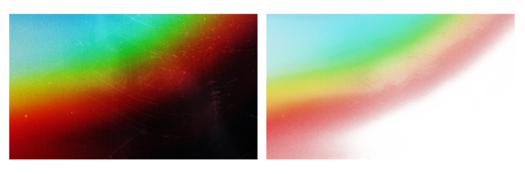 Light streak overlay pattern designs. Set Rainbow crystal light leak flare reflection effect. Transparent refraction elements. - Powered by Adobe