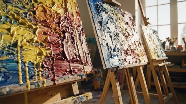 A vibrant green frog perched on moss in a lush, natural setting.