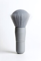 brush makeup 3d rendering isolated on white background cartoon plastic style icon