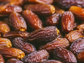premium date fruit macro. Generative AI. 