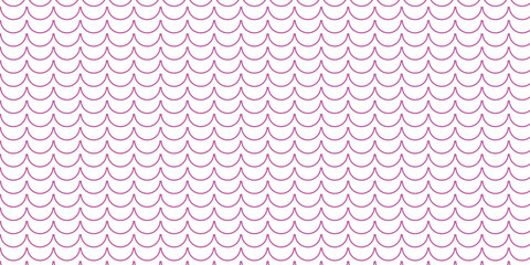 simple magenta fish scale pattern art for banner poster background. © kowsar
