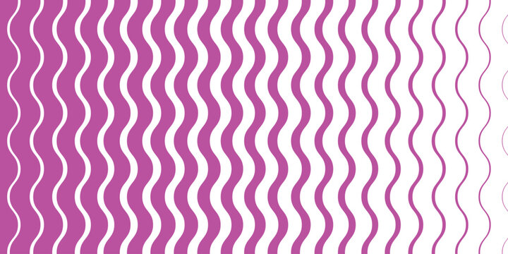 simple magenta big to small wave line pattern art for banner poster background.