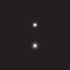 Fototapeta premium explosion of Bright Dot Formations light