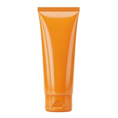 Tube of orange cream