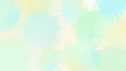 Artistic Ink Style Gradient Background in Light Green Blue and Yellow