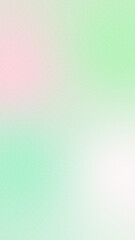 Vertical Soft Grainy Gradient Background in Spring Green Pink and White