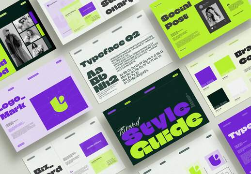 Brand Style Guideline Brochure