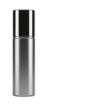 Elegant silver perfume roller