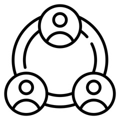 Connection Line Icon