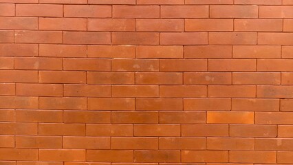Red brick wall texture with clean pattern, ideal for backgrounds, architecture visuals, construction themes, and design mockups. Perfect for designers, advertisers, publishers, and educational content