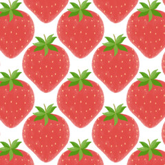 strawberry seamless pattern