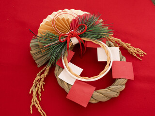 お正月のしめ飾り