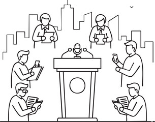 Public Speaking Presentation Speech Stage Oratory