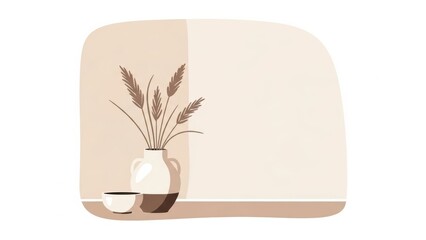 Modern Calm Living Space Design