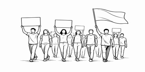 A happy business team and diverse family members, including men, women, and children, form a silhouette circle while holding hands to symbolize successful teamwork and the concept of unity