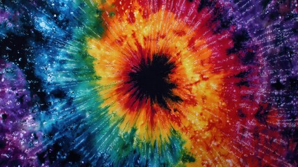 Cosmic burst of radiant colors