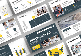 Annual Report Presentation Template