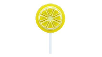 Lemon Slice Lollipop