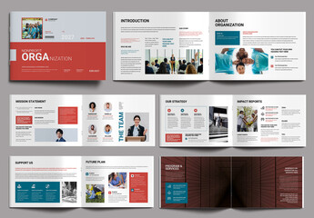Nonprofit Organization Brochure Layout