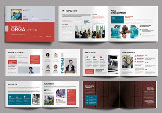 Nonprofit Organization Brochure Layout