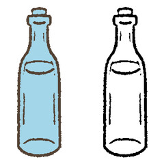 ビンのイラスト