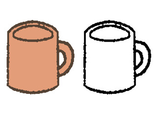 マグカップのイラスト