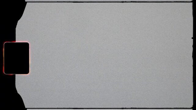 8mm Analog Film Look Overlay Filter with Celluloid 8mm Grain, Bloom, Dust, Frame Drift, Flicker Lines and Sprocket