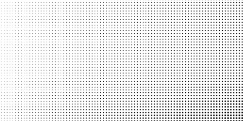 Art dots gradation pattern. Dotted halftone gradient texture. Vanishing polka dot design