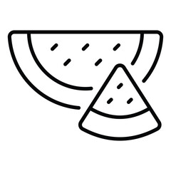 Fruit Vector Outline Icon EPS 10 File