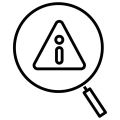 risk identification icon
