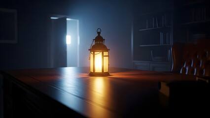 Abstract Compassion Light Representing Empathy in Modern Leadership