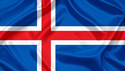 Obraz premium Flag of Iceland