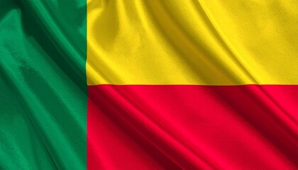 Obraz premium Flag of Benin 