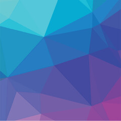 Multicolor abstract geometric pattern. Low poly design. Vector illustration
