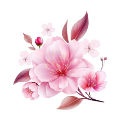 Pink cherry blossoms