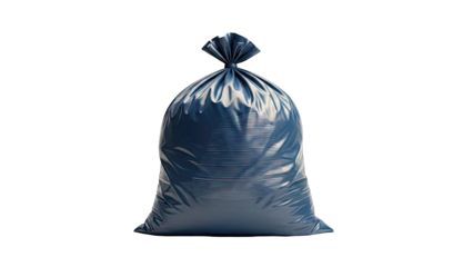 Dark Blue Trash Bag