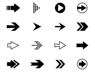 Arrow icons set. Arrow icon. Arrow vector collection. Arrow. Cursor. Modern simple arrows. Vector illustration.