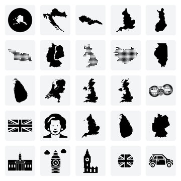 Cartography Collection Of Modern And Historical Maps Including Alaska, Germany, And Czechoslovakia For Various Projects