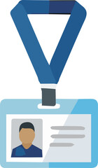 ID Card Badge Vector Illustration