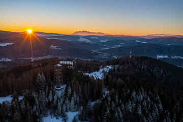 Malnik wieża, Małopolska, Poland. © Maciej G. Szling