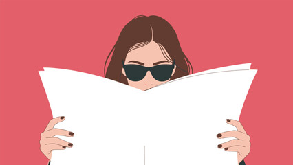 International women's day celebration silhouette isolated on transparent background