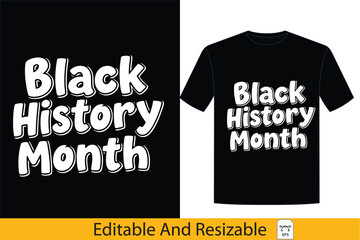 Celebrate Black History Month with this empowering graphic design for apparel and merchandise, perfect for commemorating heritage and inspiring community spirit black, history, month, design, 