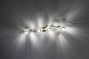 Close up of ceiling lamp